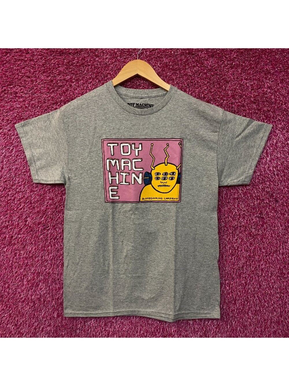 Toy Machine Transmissionator Blood Sucking Company T-Shirt Medium